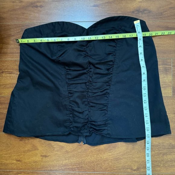 TORRID Strapless Tube Top Black Size 3 / US Size 3X - Picture 8 of 12